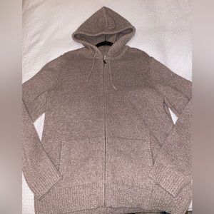 L.L Bean 100% wool sweater zip up hoodie